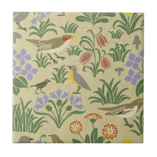 Carreau Le jardin de Voysey
