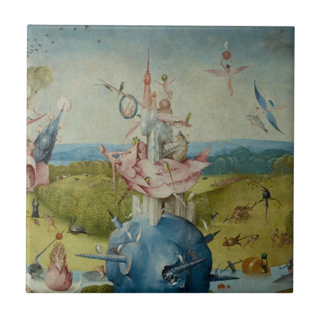 Carreau Le jardin des plaisirs terrestres (Devant)