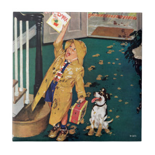 Carreau Le jour de mère heureux