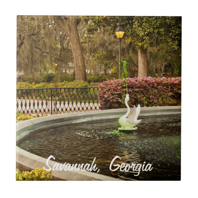 Carreau Le jour de St Patrick - fontaine de Forsyth, la (Devant)