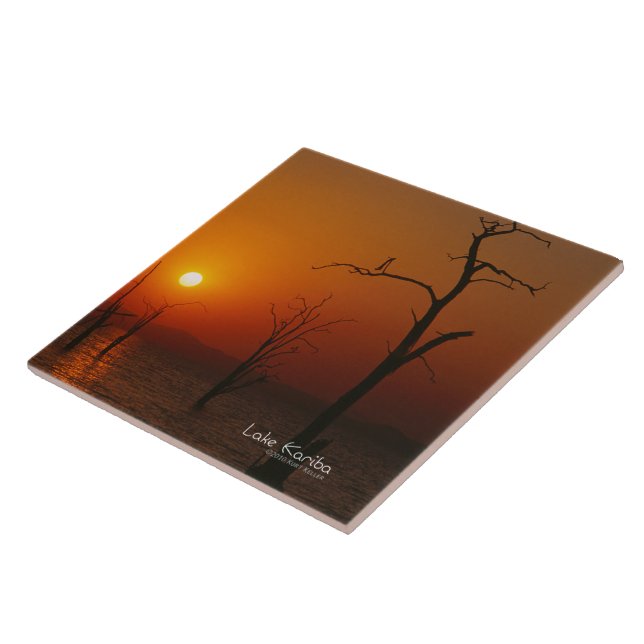 Carreau Le lac Kariba (Côté)