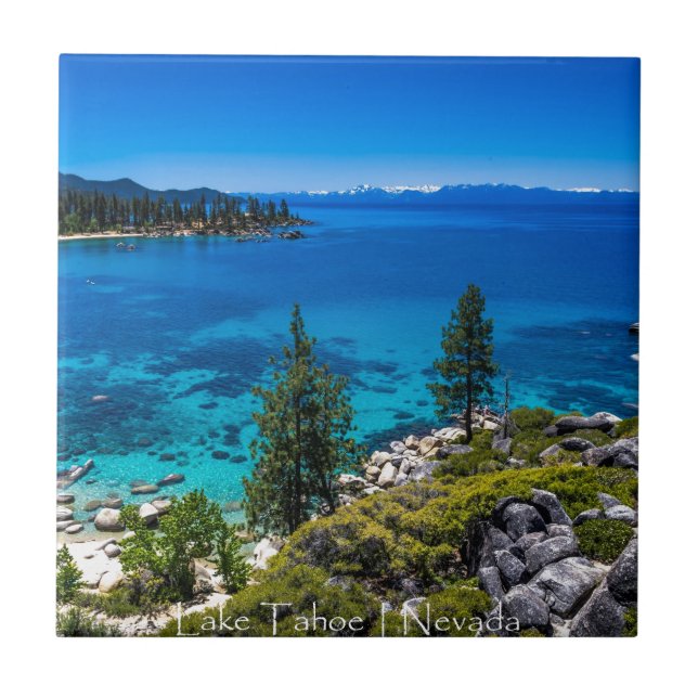Carreau Le lac Tahoe (Devant)