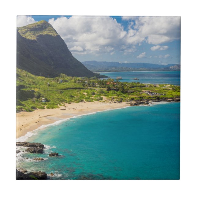 Carreau Le littoral de Makapuu Beach (Devant)