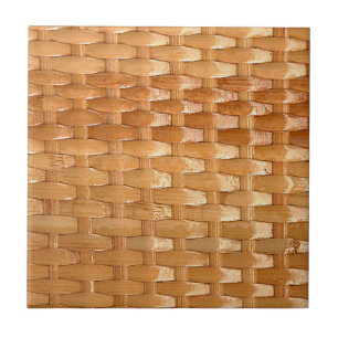 Carreau Le look de laque en osier Basketweave Texture