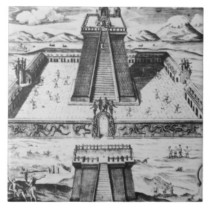 Carreau Le maire de Templo chez Tenochtitlan