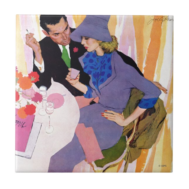 Carreau Le mariage n'est pas pour moi (Devant)