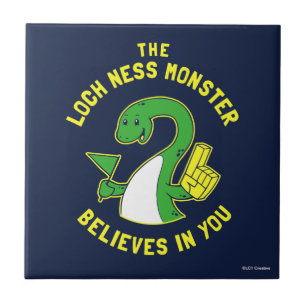 Carreau Le Monstre Loch Ness Croit En Vous