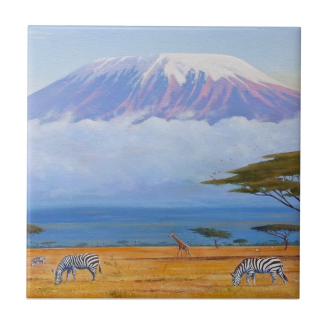 Carreau Le mont Kilimandjaro (Devant)