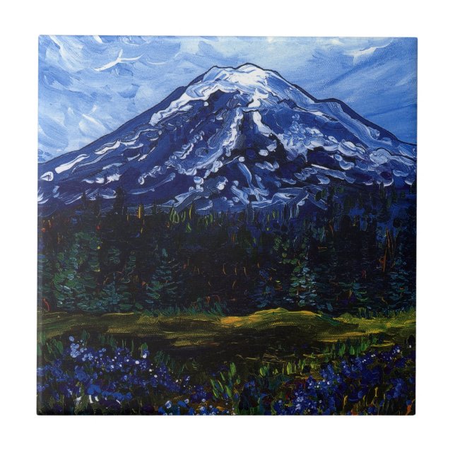Carreau Le mont Rainier (Devant)