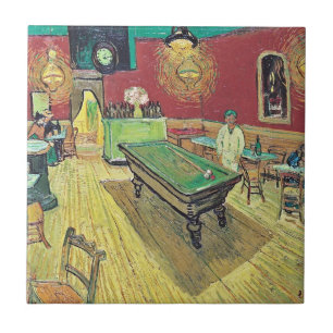 Carreau Le Night Café de Van Gogh