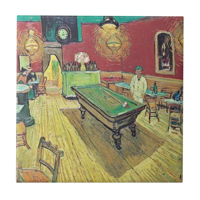 Carreau Le Night Café de Van Gogh (Devant)