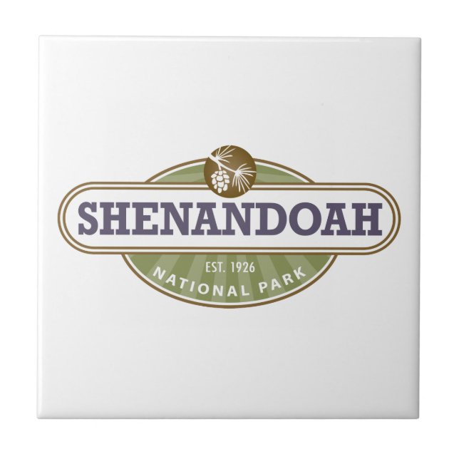 Carreau Le Parc national de Shenandoah (Devant)