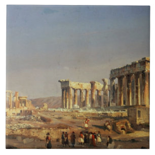 Carreau Le parthenon, 1863