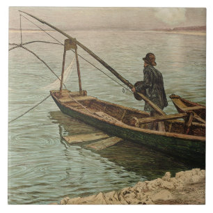 Carreau Le pêcheur (par Max Kurzweil)