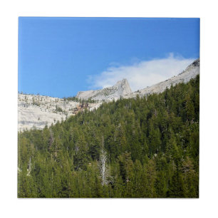 Carreau Le pic de la cathédrale au lac Tenaya, Yosemite, C