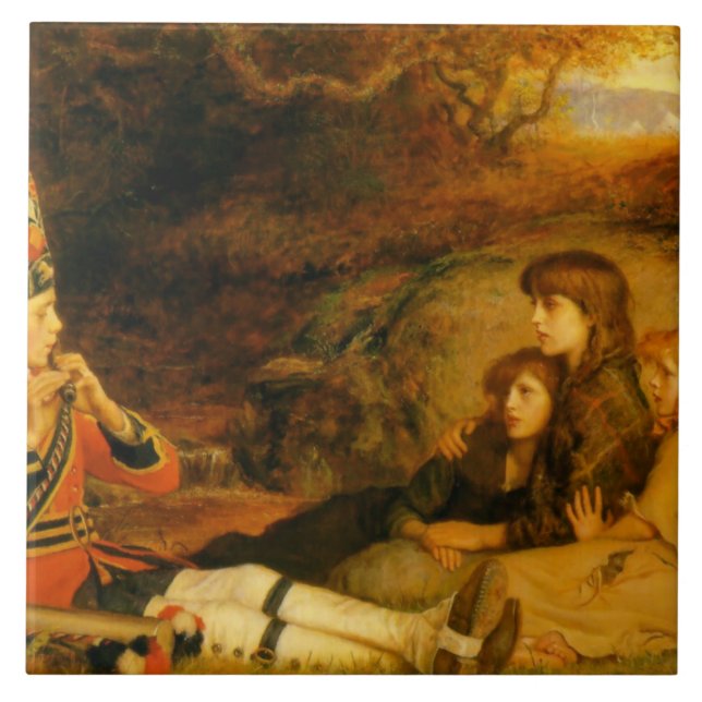 Carreau Le Piper (par John Everett Millais) (Devant)