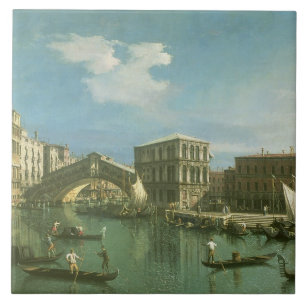 Carreau Le pont de Rialto, Venise