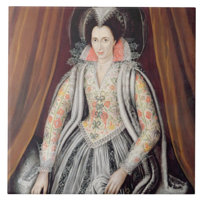 Carreau Le portrait a indiqué pour être Susan, Madame Grey (Devant)