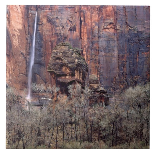 Carreau Le Pulpit et la cascade éphémère (Devant)