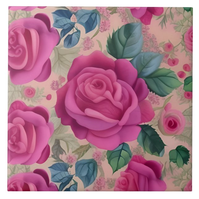 Carreau Le Sauveur Des Roses - Doux Et Sereine (Devant)