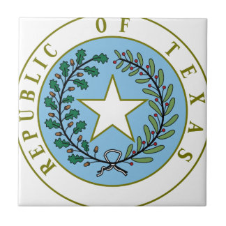 Carreau Le Texas (République de couleur de joint du Texas)