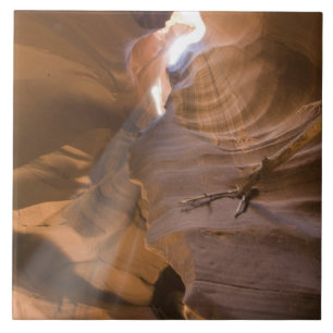 Carreau Le Tire-bouchon dans Upper Antelope Canyon, Navajo