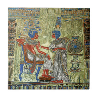 Carreau Le trône de Tutankhamon