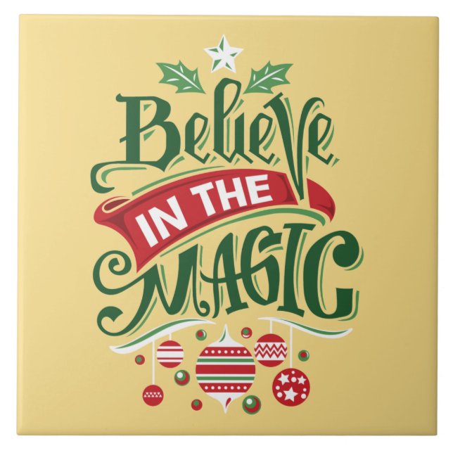 Carreau Le Typographe du Magic Christmas (Devant)