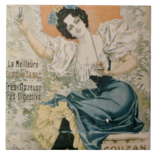 Carreau L'eau minérale naturelle f de Brault de publicité