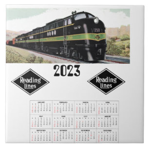 Carreau Lecture du calendrier ferroviaire