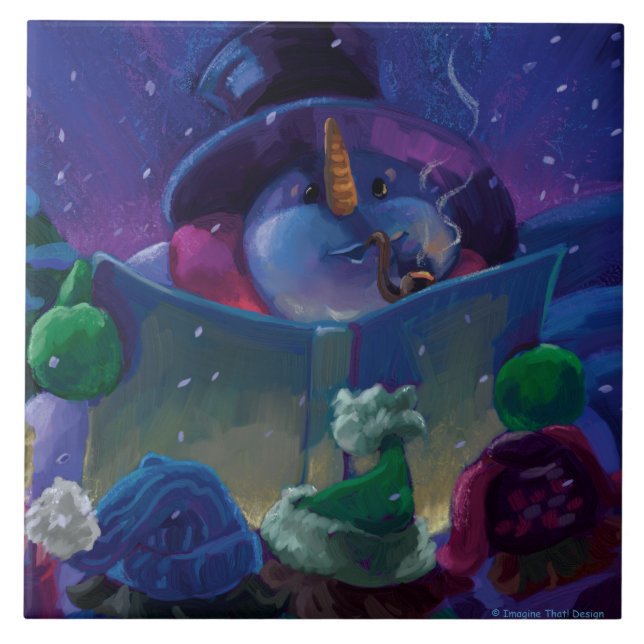 Carreau Lecture hivernale (Devant)