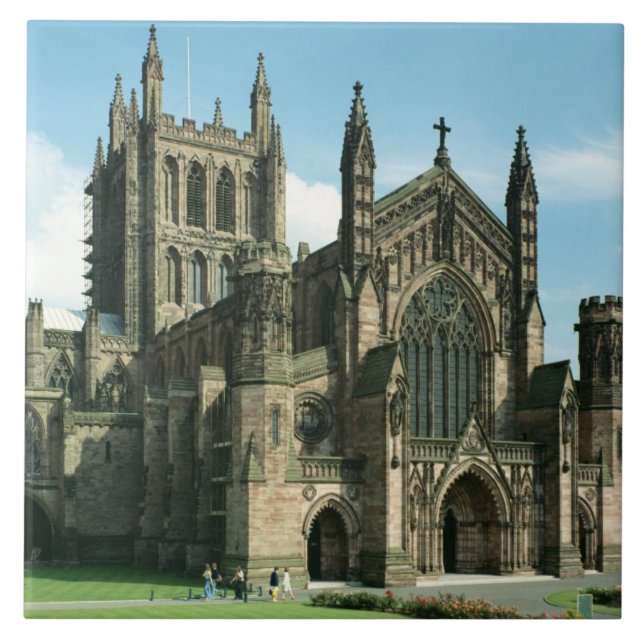 Carreau L'église de cathédrale de Vierge Marie béni (Devant)