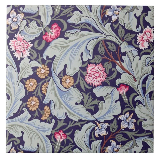 Carreau Leicester, William Morris (Devant)