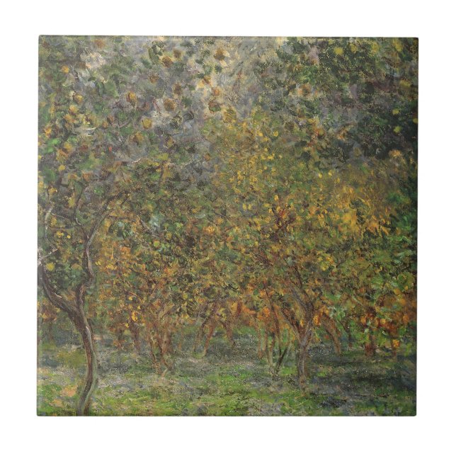 Carreau Lemon Grove à Bordighera par Claude Monet (Devant)
