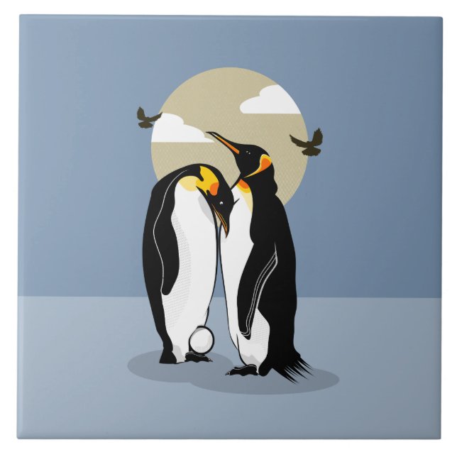 Carreau L'empereur PENGUINS (Devant)