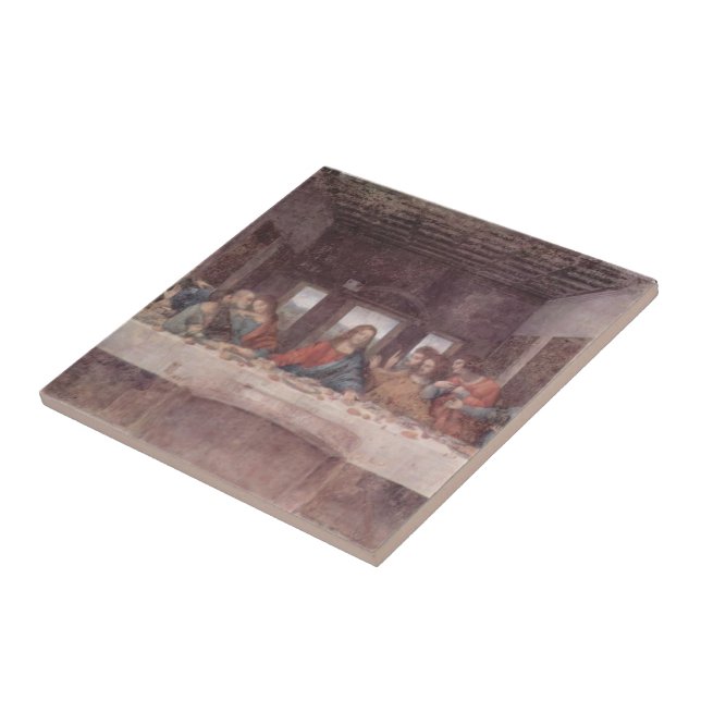 Carreau Leonardo DA Vinci- le dernier dîner (Côté)