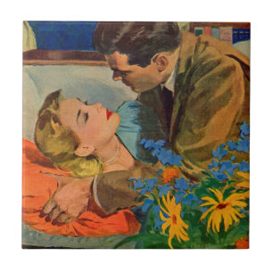 Carreau Les amoureux en amour