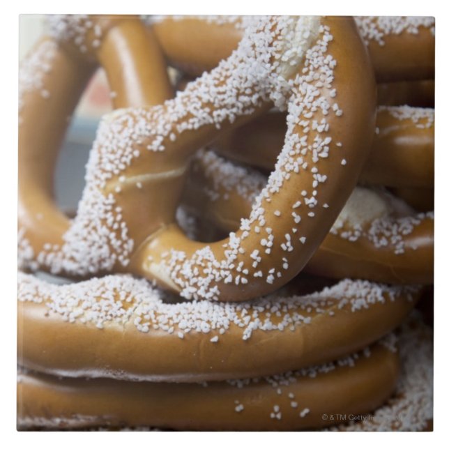 Carreau Les bretzels énormes du marchand ambulant de New (Devant)