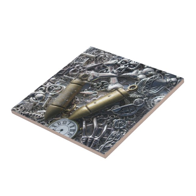 Carreau Les charmes du Steampunk (Côté)