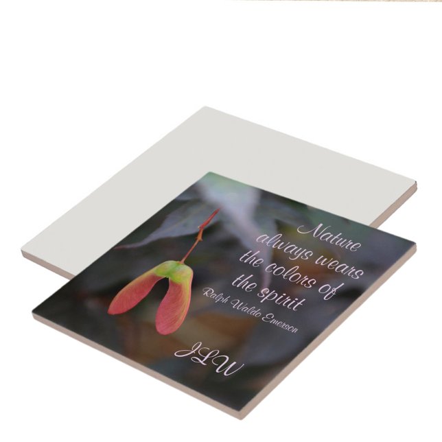 Carreau Les Couleurs de l'Esprit Nature Citation Carrelage (Créateur téléchargé)