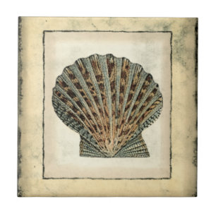 Carreau Les Créatures marines au bord de l'eau