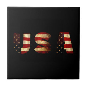 Carreau Les Etats-Unis d'Amérique