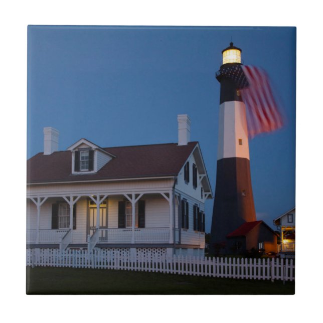 Carreau Les Etats-Unis, la Géorgie, île de Tybee, vol de (Devant)