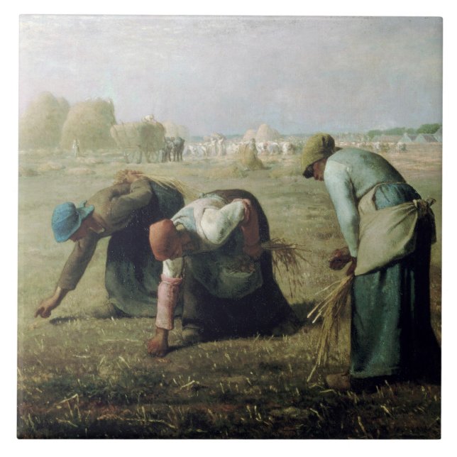 Carreau Les Gleaners, Jean-François Millet (Devant)