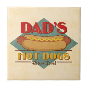 Carreau Les hot-dogs du papa
