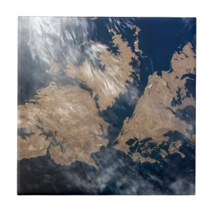 Carreau Les îles Falkland (îles Malvinas).