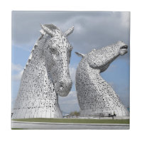 les Kelpies, parc d'hélice, Falkirk, Ecosse