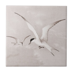 Carreau Les mouettes vintages ont customisé le rétro