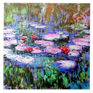 Carreau Les Nymphéas par Monet