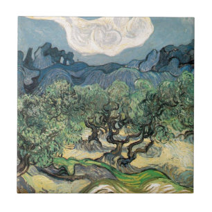 Carreau Les oliviers, Vincent van Gogh